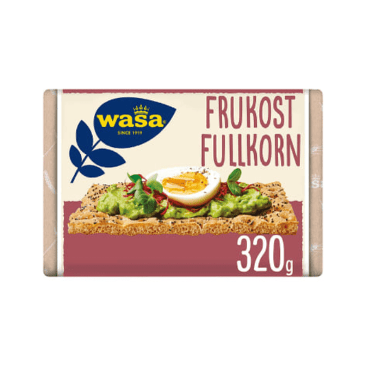 Breakfast Whole Grain 320g Wasa - Frukost Fullkorn - Scandi Candy Swedish Candy Shop