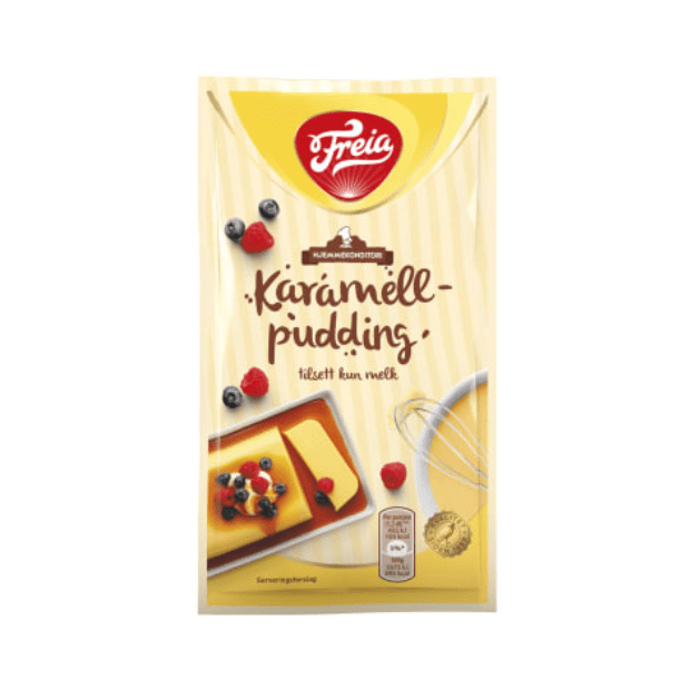 Caramel Pudding 75g (Freia) – Karamellpudding Dessert Mix - Scandi Candy Swedish Candy Shop