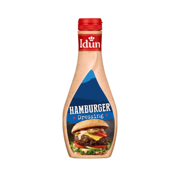 Idun Hamburger Dressing 450g – Classic Norwegian Hamburgerdressing