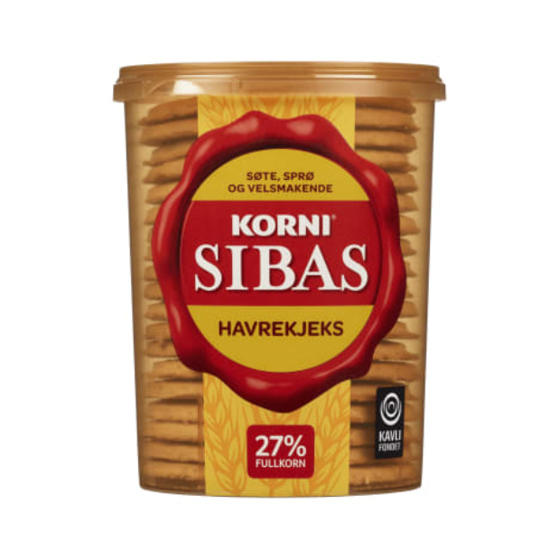 Kavli Sibas Oat Biscuits 290g – Havrekjeks