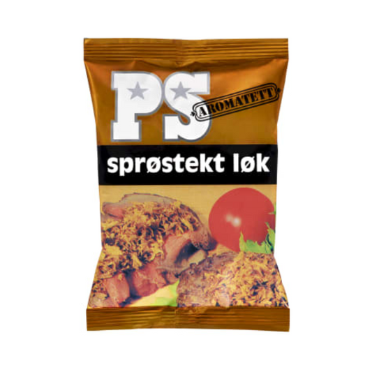 Foodman Crispy Fried Onions 100g – Løk Sprøstekt