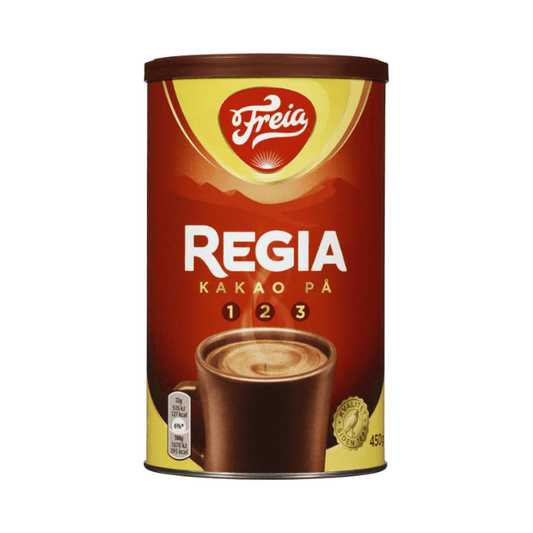 Chocolate Drink Mix 450g Can Regia – Norwegian Sjokoladedrikk - Scandi Candy Swedish Candy Shop