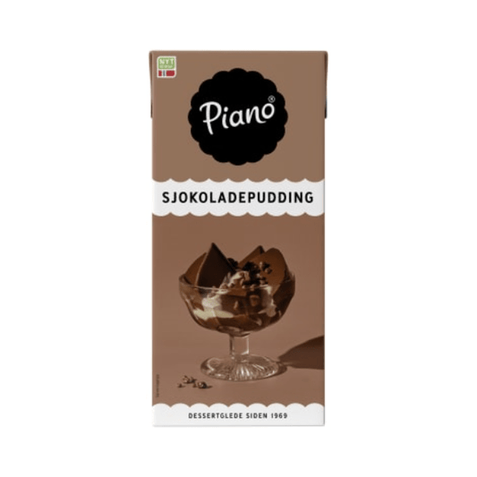 Chocolate Pudding 1L – Sjokoladepudding Piano - Scandi Candy Swedish Candy Shop