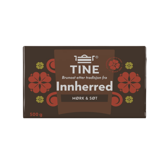 Cream Whey Cheese Innherred 500g Tine - Fløtemysost Innherred - Scandi Candy Swedish Candy Shop