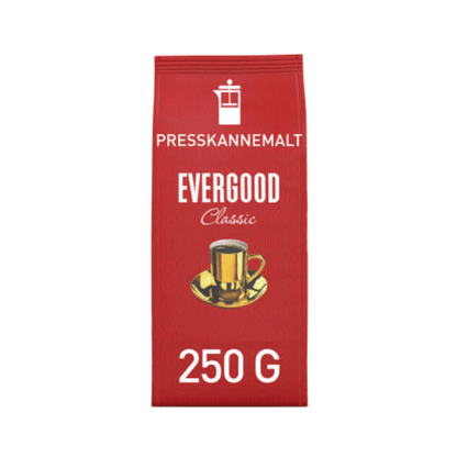 Evergood Classic Press Ground Coffee 250g - Evergood Presskannemalt - Scandi Candy Swedish Candy Shop