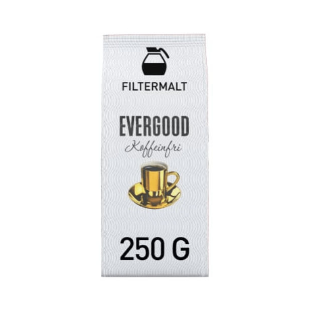 Evergood Decaffeinated Ground Coffee 250g - Evergood Filtermalt Koffeinfri - Scandi Candy Swedish Candy Shop
