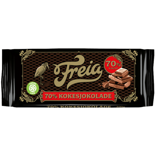 Freia Baking Chocolate 70% 100g - Kokesjokolade - Scandi Candy Swedish Candy Shop