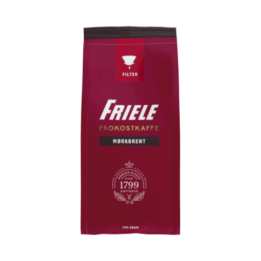 Friele Breakfast Dark Filter Ground Coffee 250g - Frokostkaffe Filter - Scandi Candy Swedish Candy Shop