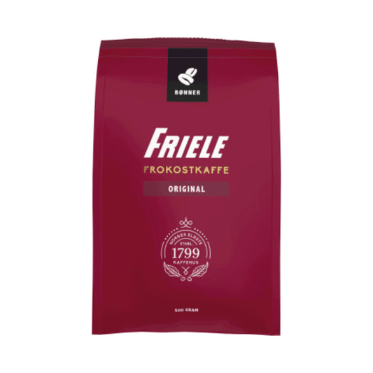 Friele Breakfast Whole Beans Coffee 500g - Frokost Hel - Scandi Candy Swedish Candy Shop
