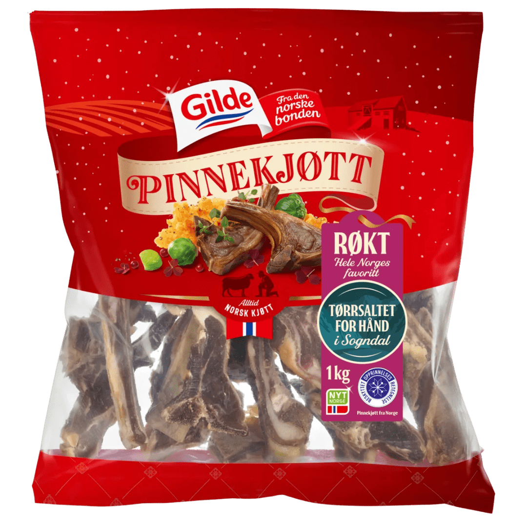 Gilde Smoked Pinnekjøtt 1 Kg - Scandi Candy Swedish Candy Shop