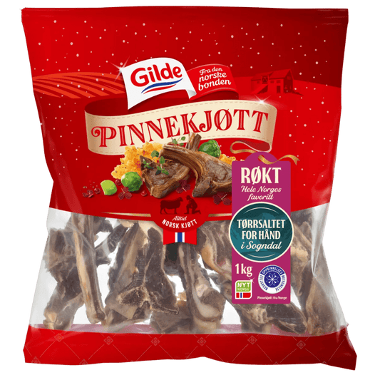 Gilde Smoked Pinnekjøtt 1 Kg - Scandi Candy Swedish Candy Shop