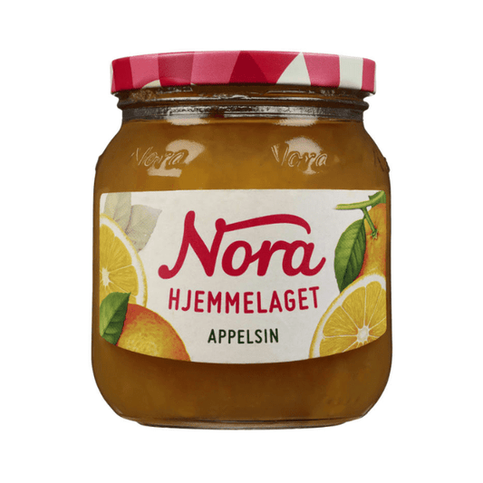 Homemade Orange Marmalade 400g Nora - Appelsinmarmelade Hjemmelaget - Scandi Candy Swedish Candy Shop