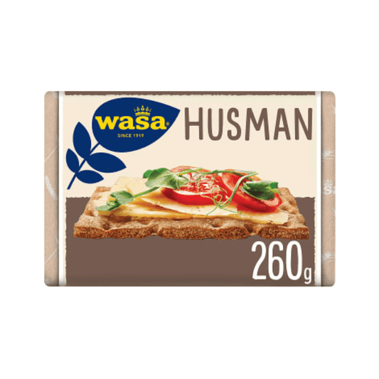 Husman Crispbread 260g Wasa - Husman Knekkebrød - Scandi Candy Swedish Candy Shop