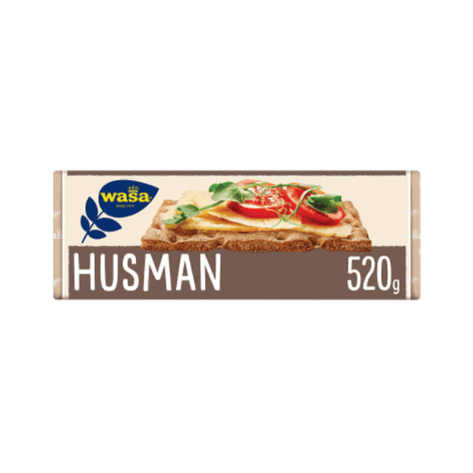 Husman Crispbread 520g Wasa - Husman Knekkebrød - Scandi Candy Swedish Candy Shop