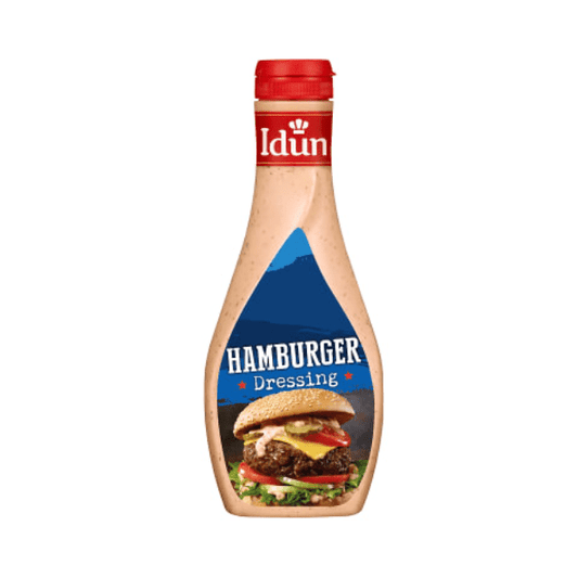 Idun Hamburger Dressing 450g – Classic Norwegian Hamburgerdressing - Scandi Candy Swedish Candy Shop
