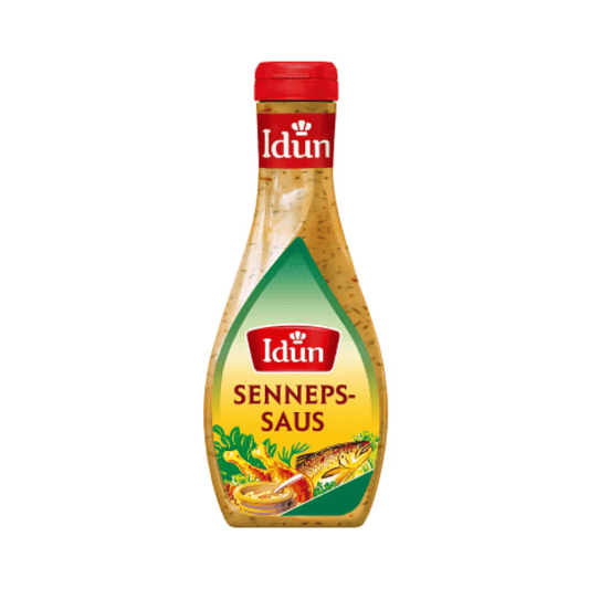 Idun Mustard Sauce 265g – Sennepssaus - Scandi Candy Swedish Candy Shop
