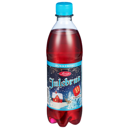 レルム クリスマスソーダ シュガーフリー 0,5L - Julebrus