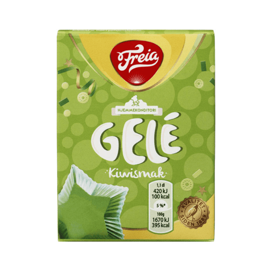 Kiwi Jelly 125g (Freia) – Kiwi Gele - Scandi Candy Swedish Candy Shop