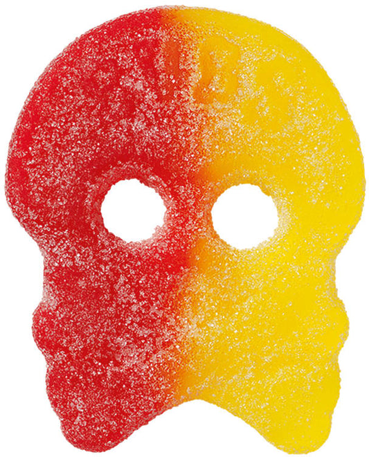 Bubs Sour Fizzy skull 3,2 KG Bulk