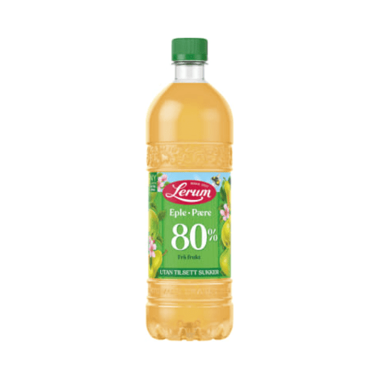 Lerum Apple & Pear Juice Without Sugar 0.75L – Eple & Pæresaft uten Tilsatt Sukker - Scandi Candy Swedish Candy Shop