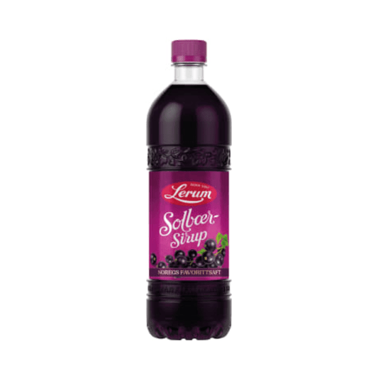 Lerum Blackcurrant Syrup 0.75L – Solbærsirup - Scandi Candy Swedish Candy Shop