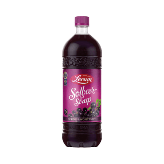 Lerum Blackcurrant Syrup 1.5L – Solbærsirup - Scandi Candy Swedish Candy Shop