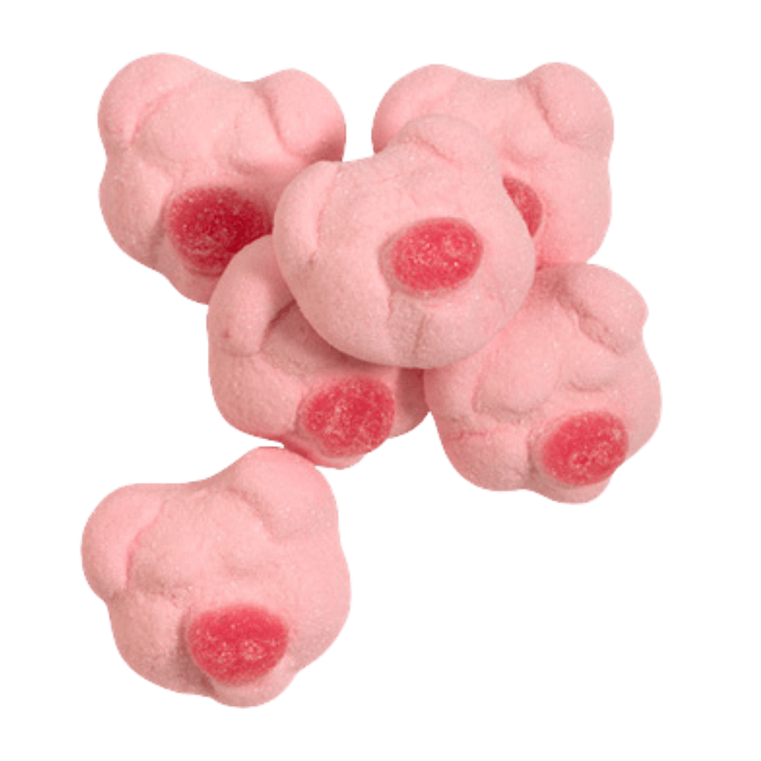 Marshmallow Pigs with Apple filling 120g - Scandi Candy Swedish Candy Shop