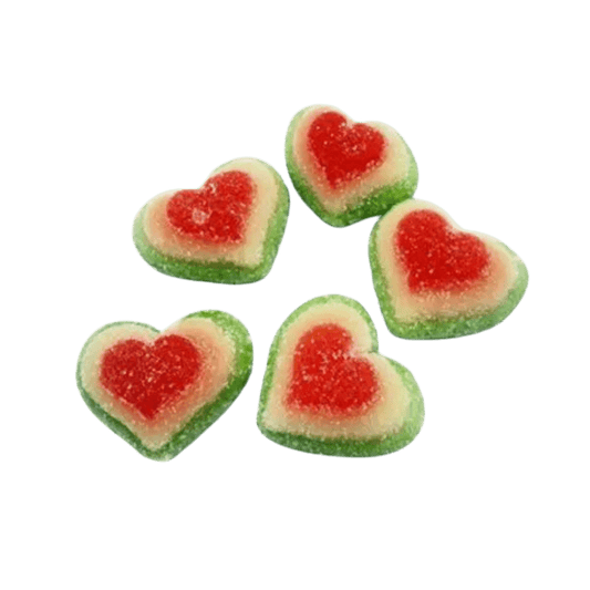 Melon Hearts - Scandi Candy Swedish Candy Shop