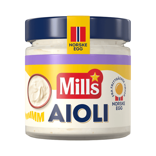 Mills Aioli 165g – Aioli - Scandi Candy Swedish Candy Shop