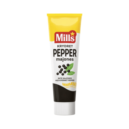 Mills Pepper Mayonnaise 100g – Peppermajones - Scandi Candy Swedish Candy Shop