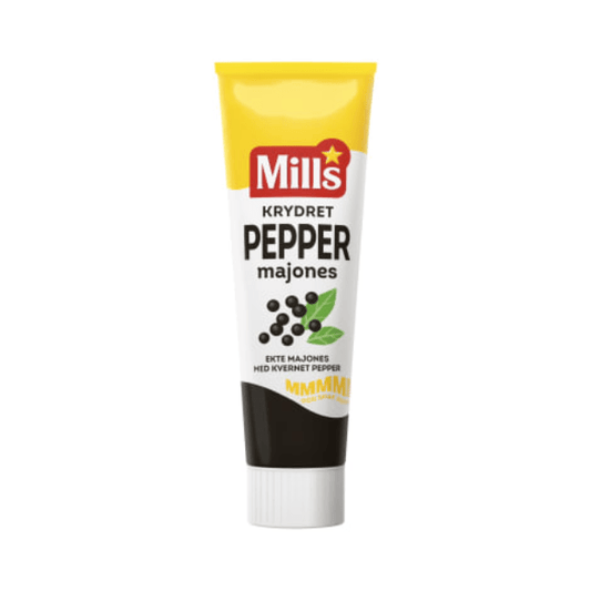 Mills Pepper Mayonnaise 100g – Peppermajones - Scandi Candy Swedish Candy Shop