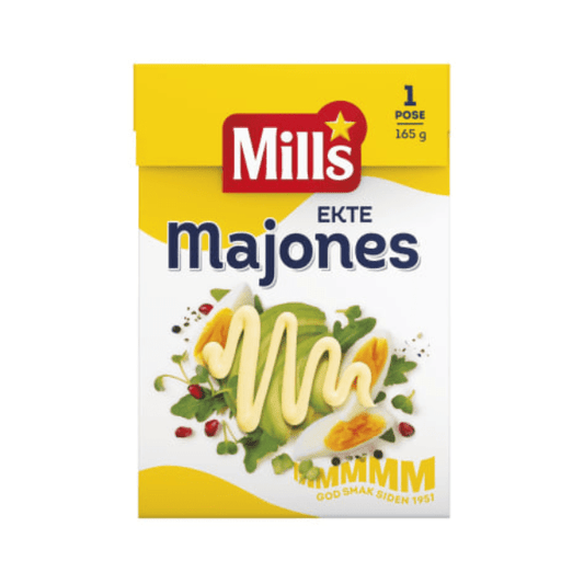 Mills Real Mayonnaise 165g – Majones - Scandi Candy Swedish Candy Shop