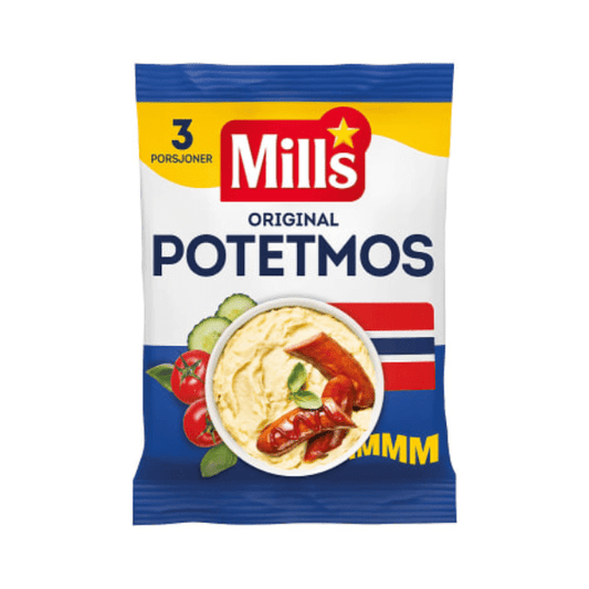 Mills Regular Potato Mash 90g – Potetmos Vanlig - Scandi Candy Swedish Candy Shop