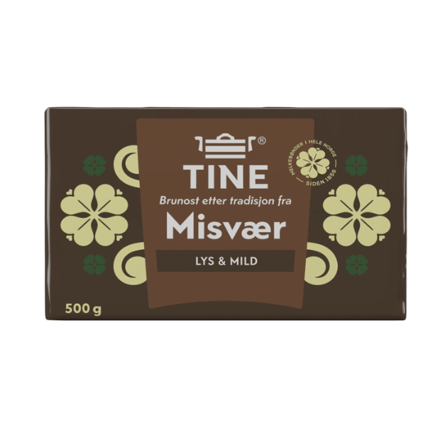 Misvær Cheese 500g Tine - Misvær Ost – Norwegian Market