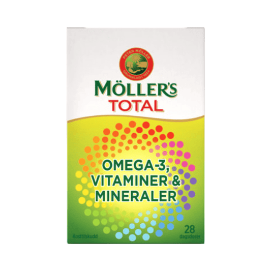 Möller's Total 56pcs - omega - 3 capsule - Scandi Candy Swedish Candy Shop