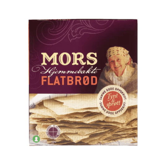 Mother’s Homemade Flatbread 520g – Mors Hjemmebakt Flatbrød - Scandi Candy Swedish Candy Shop