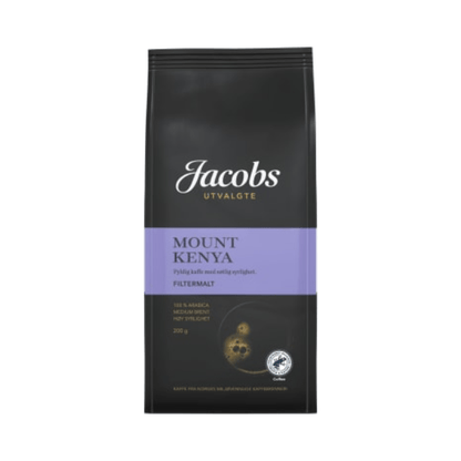 Mount Kenya Ground Coffee (Filtermalt) 200g Jacobs Utvalgte - Scandi Candy Swedish Candy Shop