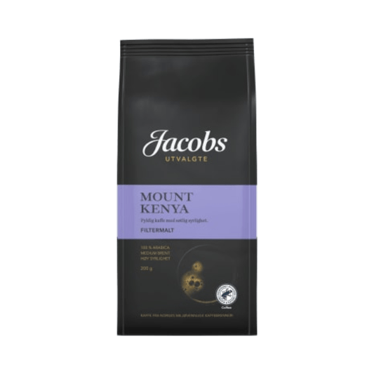 Mount Kenya Ground Coffee (Filtermalt) 200g Jacobs Utvalgte - Scandi Candy Swedish Candy Shop