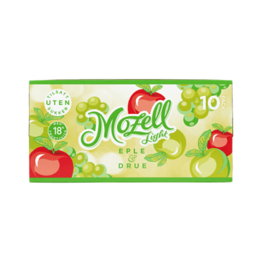 Mozell Light 0.33L x10 Cans - Scandi Candy Swedish Candy Shop