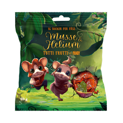 Musse & Helium Tutti Frutti (Sugarfree) - Scandi Candy Swedish Candy Shop