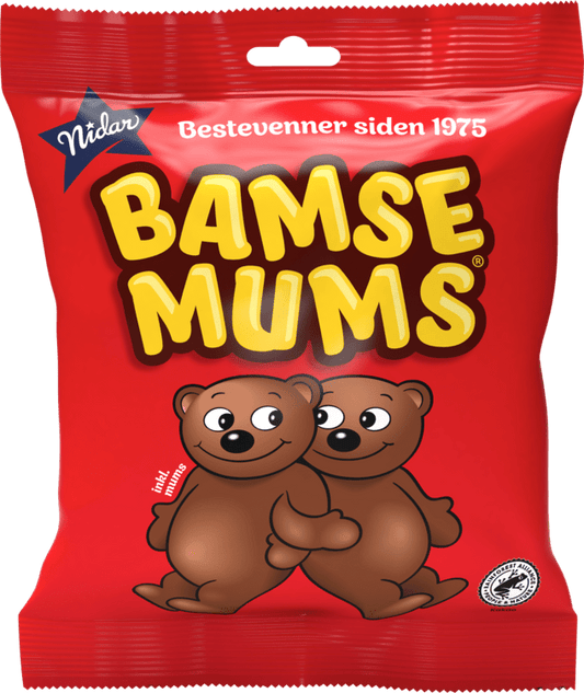 Nidar Bamsemums 220g - Scandi Candy Swedish Candy Shop