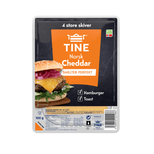Norwegian Cheddar 250g Tine - Scandi Candy Swedish Candy Shop