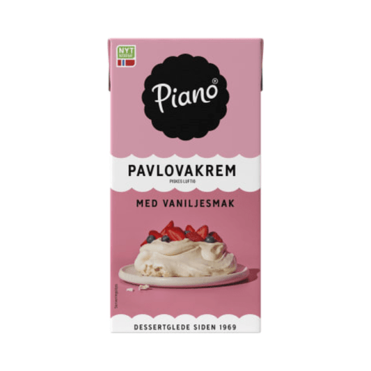 Pavlova Cream for Whipping 500ml – Pavlovakrem for Pisking Piano - Scandi Candy Swedish Candy Shop