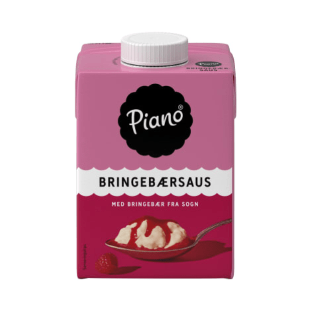 Piano Raspberry Sauce 0.5L – Bringebærsaus - Scandi Candy Swedish Candy Shop
