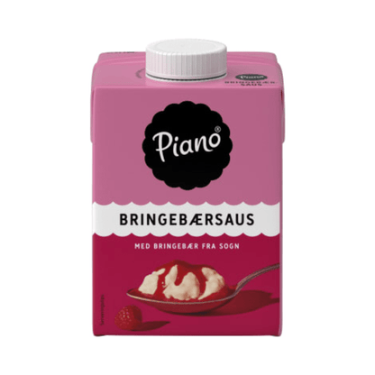 Piano Raspberry Sauce 0.5L – Bringebærsaus - Scandi Candy Swedish Candy Shop