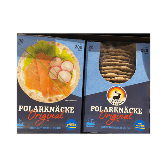 Polar Crispbread Original 280g - Polarknäcke Original - Scandi Candy Swedish Candy Shop