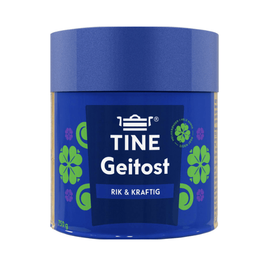Real Goat Cheese Round 750g Tine - Geitost Ekte Rund - Scandi Candy Swedish Candy Shop