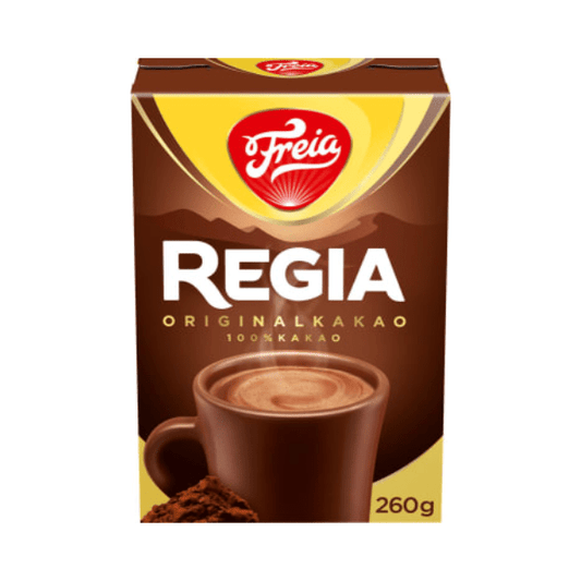 Regia Cocoa Original 260g (Freia) – Authentic Norwegian Cocoa - Scandi Candy Swedish Candy Shop