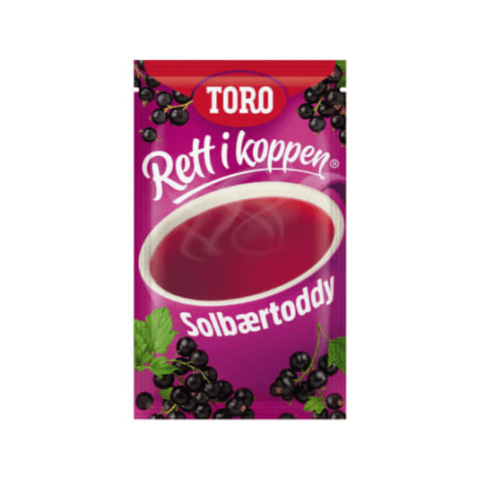 Right in the Cup Blackcurrant Toddy 41g – Solbærtoddy 41g Rett i Koppen Toro - Scandi Candy Swedish Candy Shop