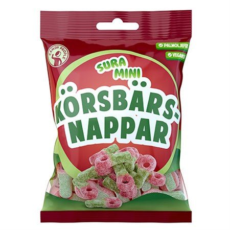 Sour Mini Cherry Pacifiers 70g – Norwegian Market